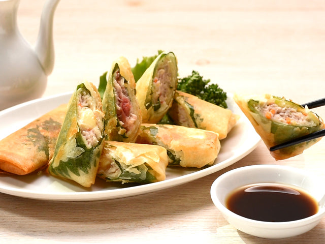 かんたん春巻き｜鶏だんごアレンジレシピ