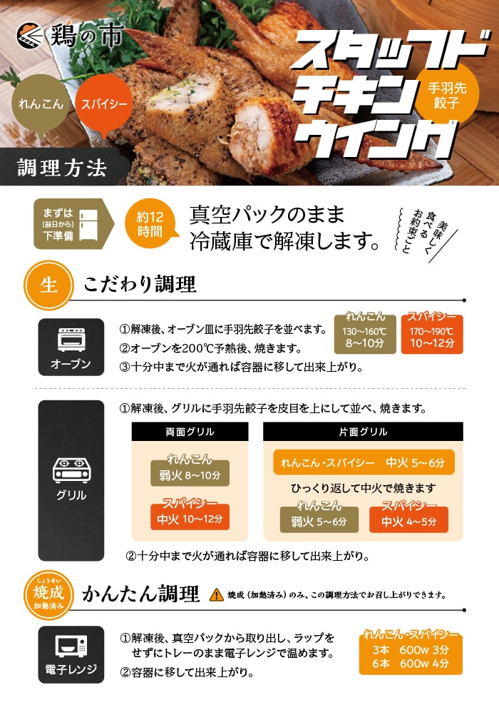 手羽餃子 レンコン