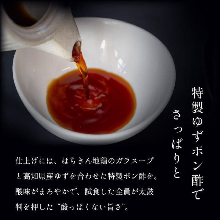 【送料込】 水炊き 鍋 はちきん地鶏 水炊きセット